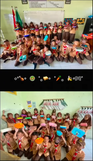 Menu Bekal Sehat Bertema "Isi Piringku dengan Gizi Seimbang" di MINU Bululawang Menu Bekal Sehat Bertema "Isi Piringku dengan Gizi Seimbang" di MINU Bululawang